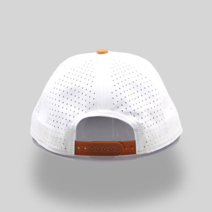Perforated Structured White-Maroon / White-Maroon Rope