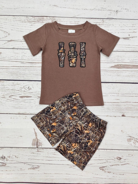 Baby Boy Camo Summer Set