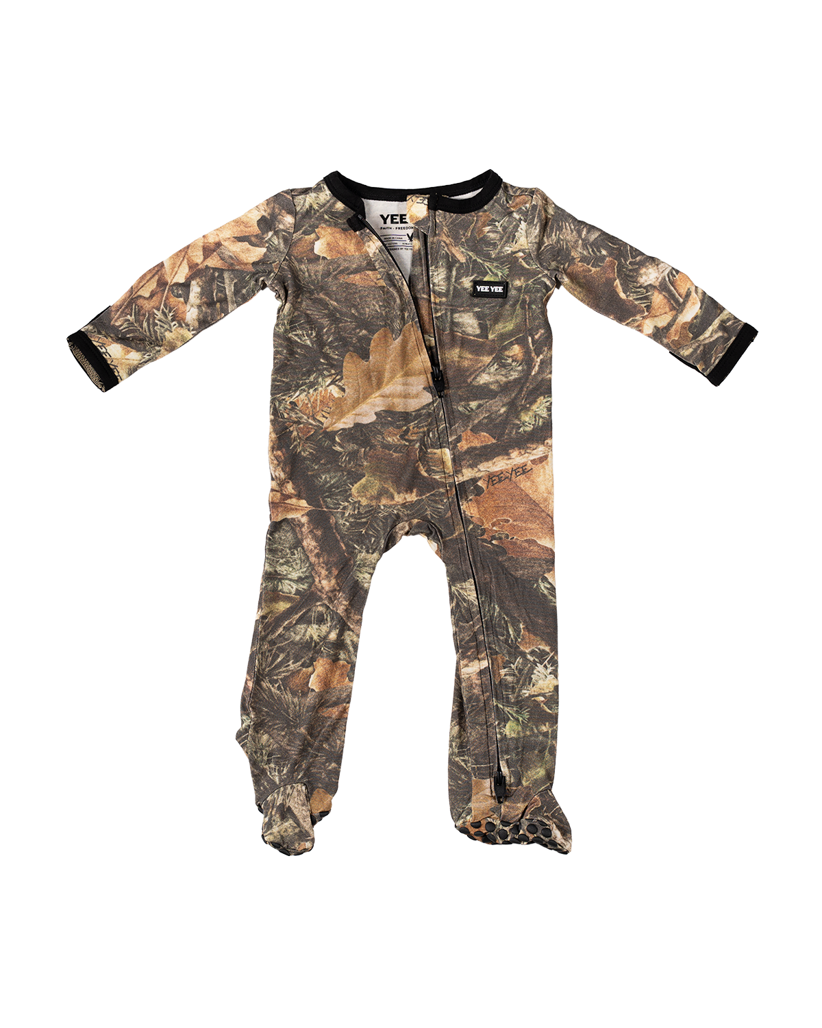 Camo Bamboo Zip-Up Sleeper