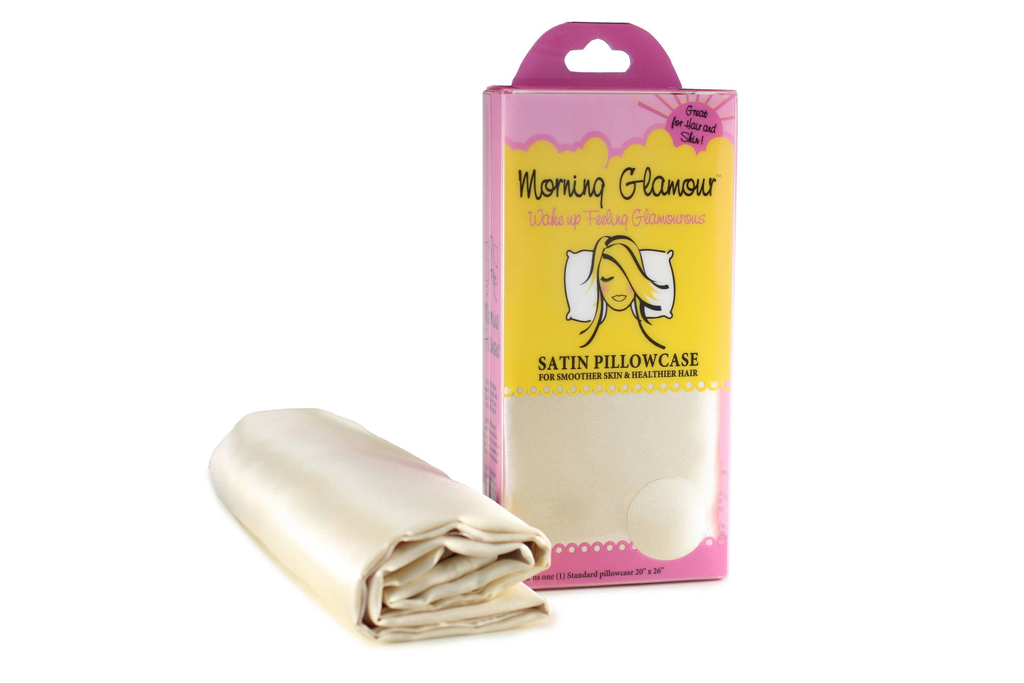 STANDARD/QUEEN Satin Pillowcase -Selfcare Essential, perfect gift
