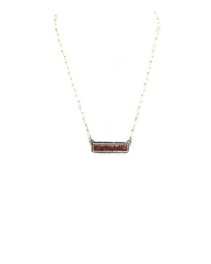 Western Dainty Bar Necklace
