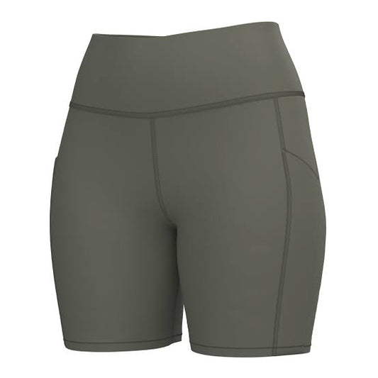 Local Girl Biker Shorts Olive