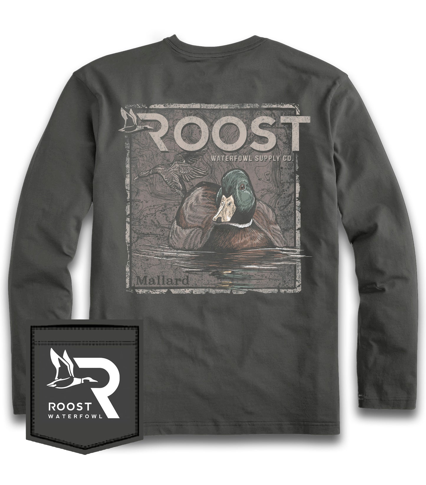 Roost Mallard Stamp Longsleeve