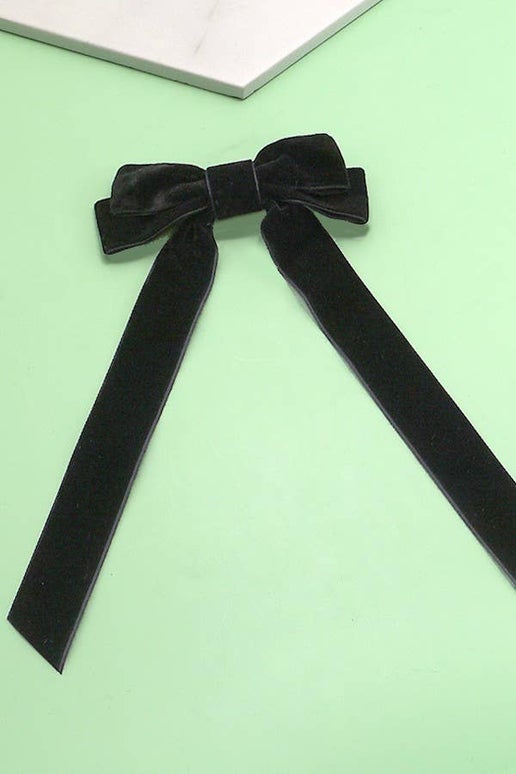 Bow Ribbon Black