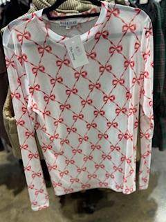 2X Bow Mesh Undershirt